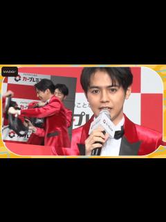 [x]GENERATIONS片寄涼太、結婚発表後初公の場 ハンドル持ってノリノリ“運転”！ ドライブするなら誰と？ 「カープレミア」新CM発表会 ...