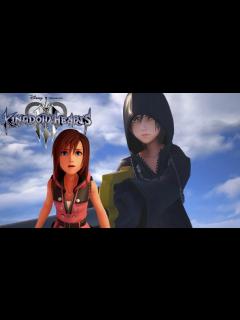 [x]カイリ(セミロング)VSシオン 終わりの世界【キングダムハーツIII MOD