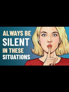 [x]9 Situations Where It’s Better to Stay Silent - YouTube