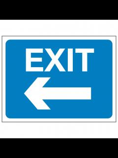 [x]Printable Exit Signs With Arrows