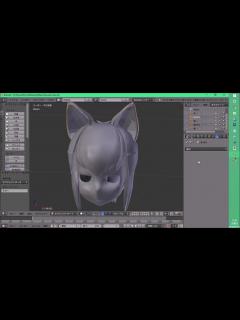 [x]【モデリング講座4】知識ゼロでも自作アバターでVRChatへ！【Blender ケモ耳を作るよ】 - YouTube