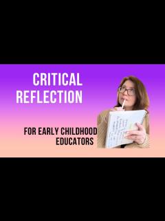 [x]An example of critical reflection for early childhood educators - YouTube