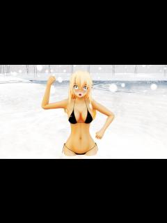 [x]魔理沙が水着で応援 - YouTube