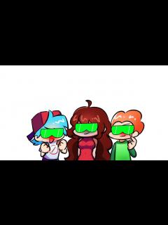 [x]FNF rule 34 | Green glasses meme | Bf x GF and Pico | Meme Friday Night ...