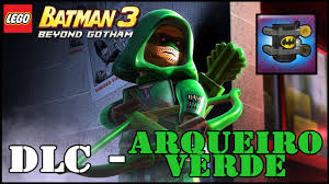 Lego Batman 3 Beyond Gotham - DLC- Arqueiro Verde Minikit - PT-BR Detonado  100%